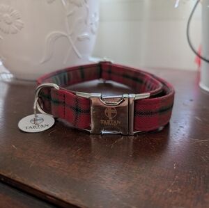 Tartan Scottish dog collar
